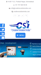 Mobile Screenshot of creativesolutionindia.com